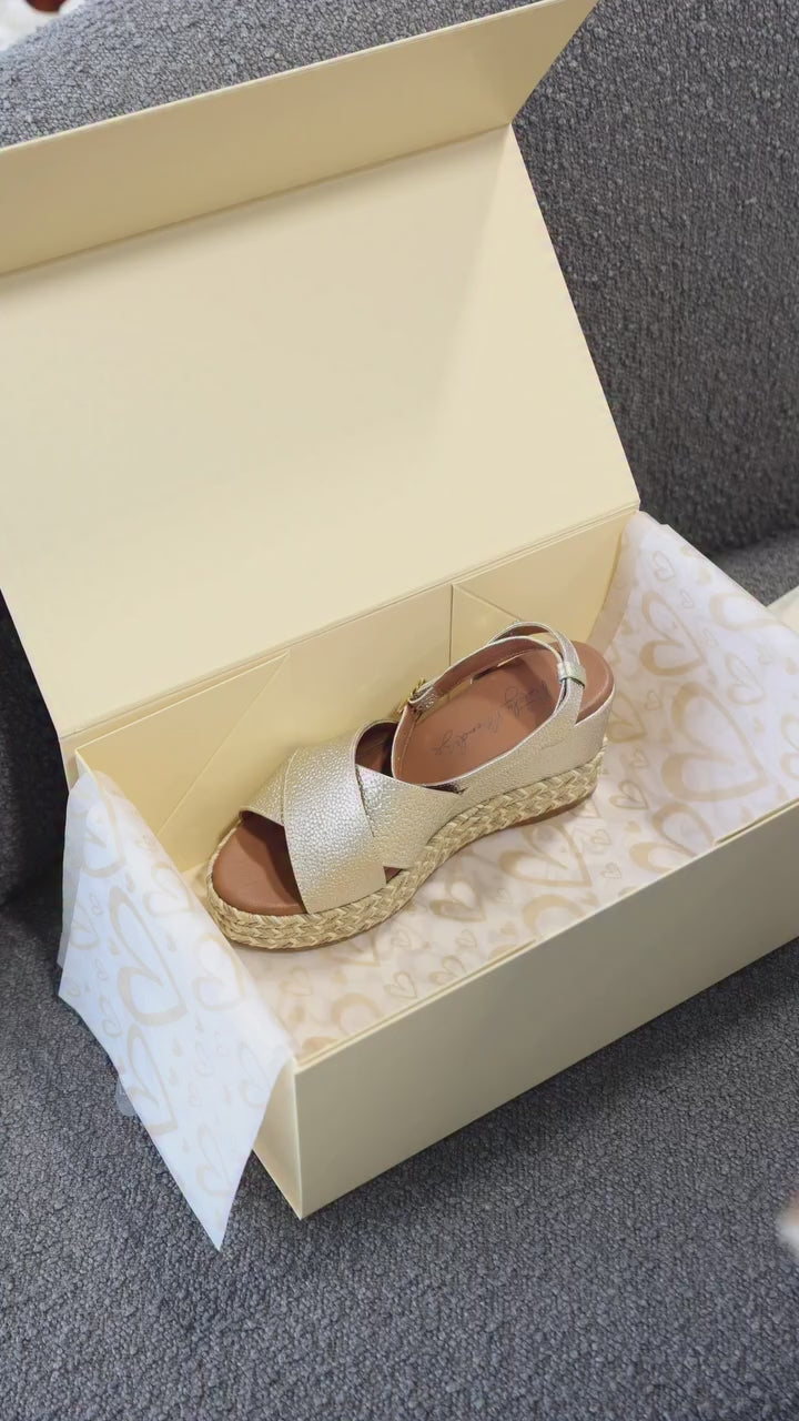 Masha Sandals Gold - Low High