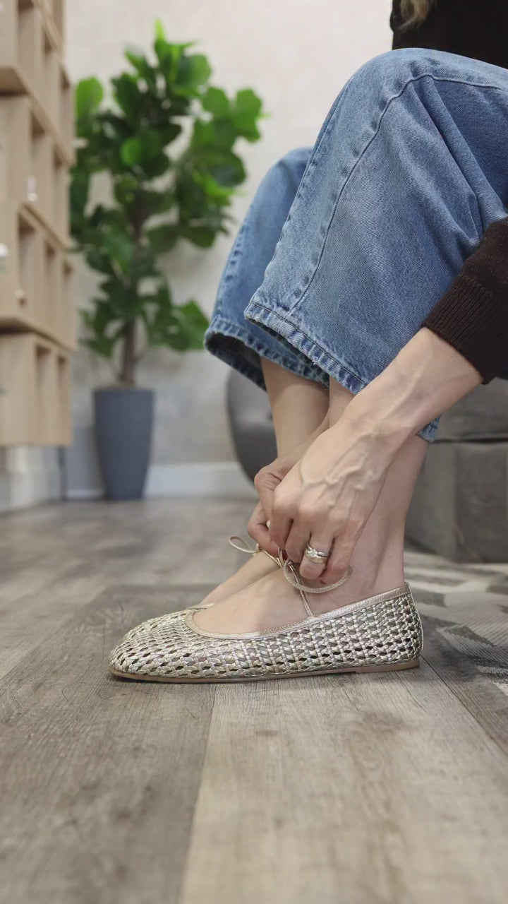 Karinne Ballerinas - Gold