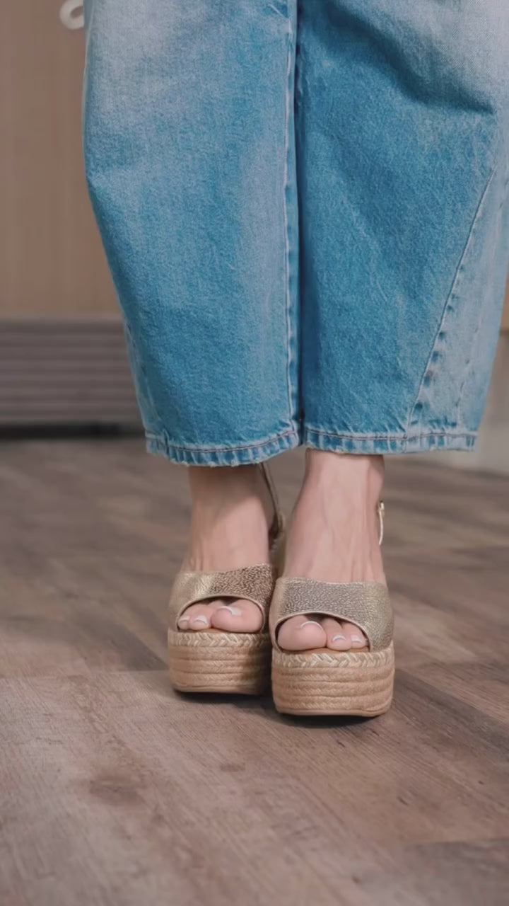 Sandalias Tangee - Dorado
