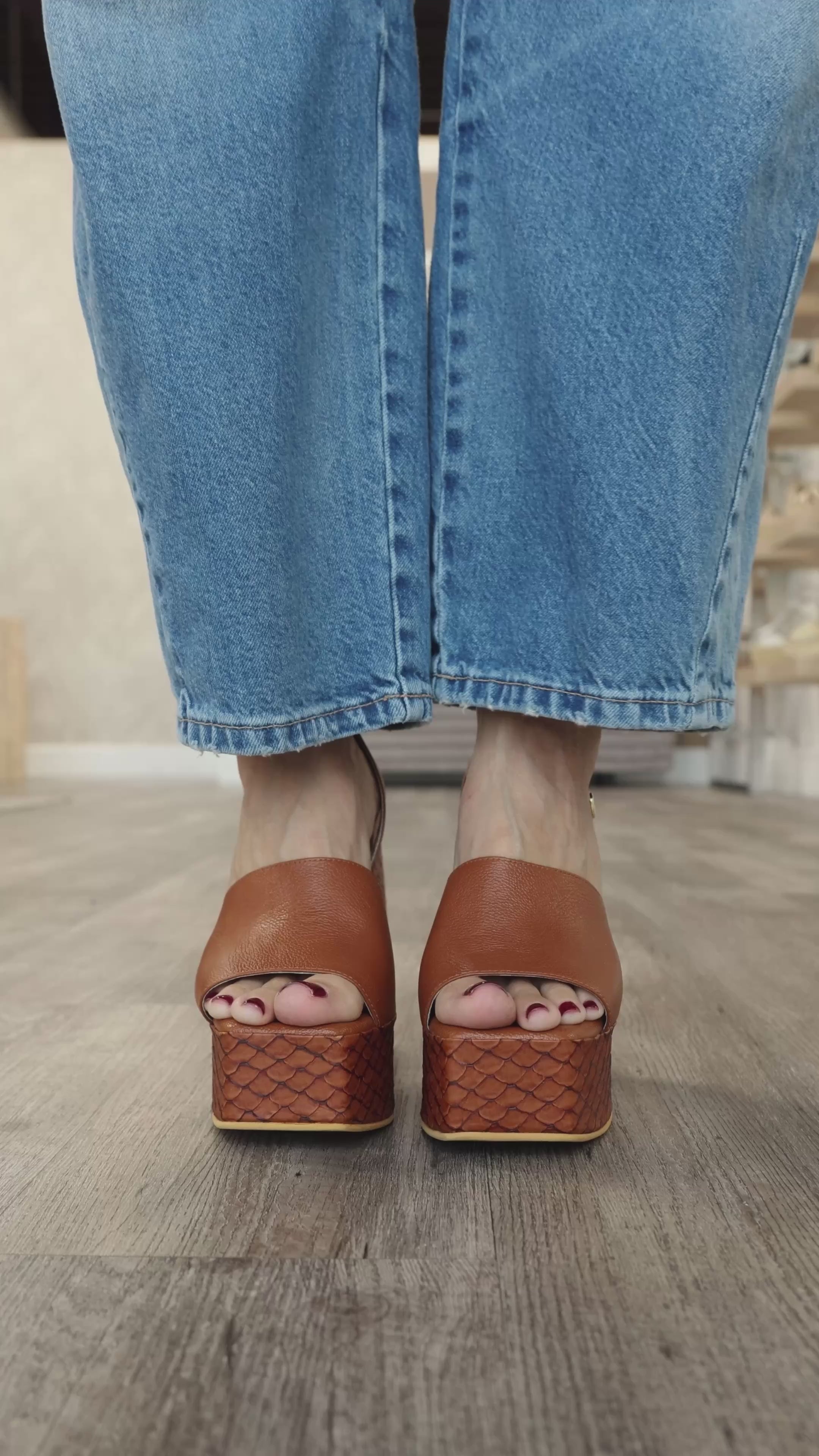 Tacones Amara - Camel