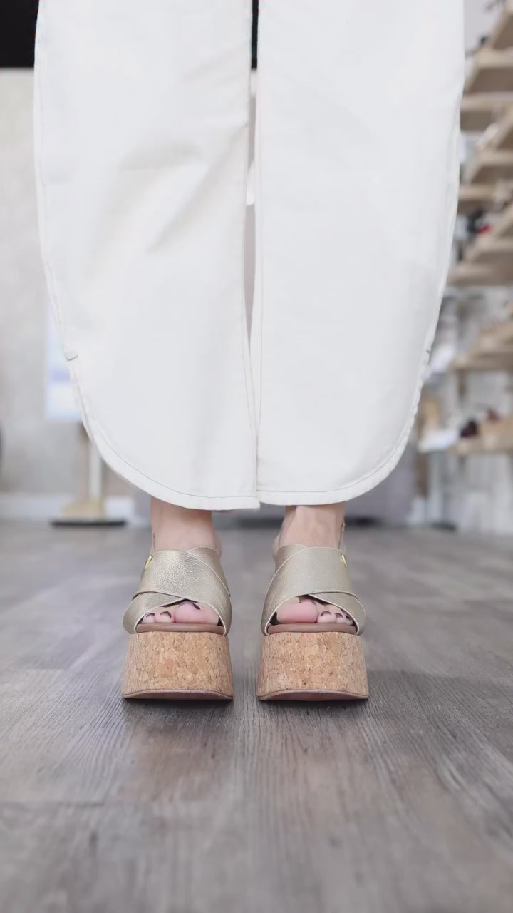 Roxanne Sandals - Gold