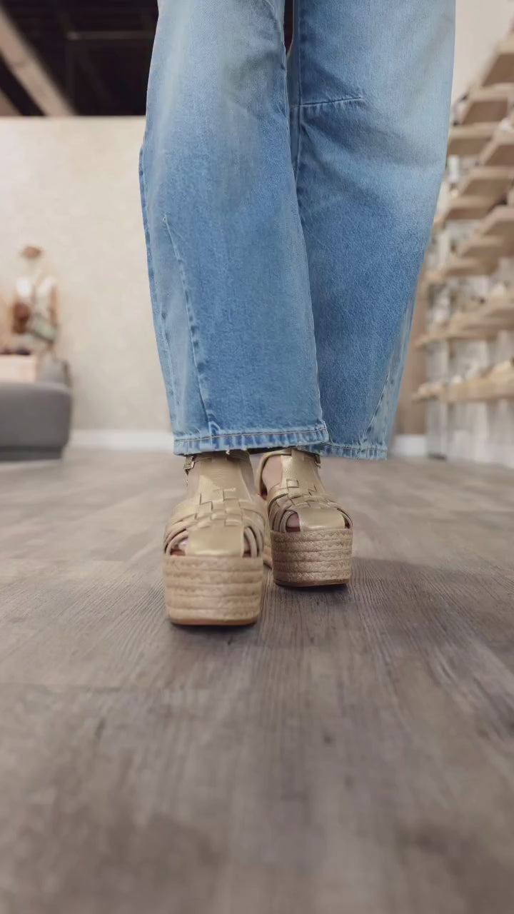 Elena Espadrilles - Gold