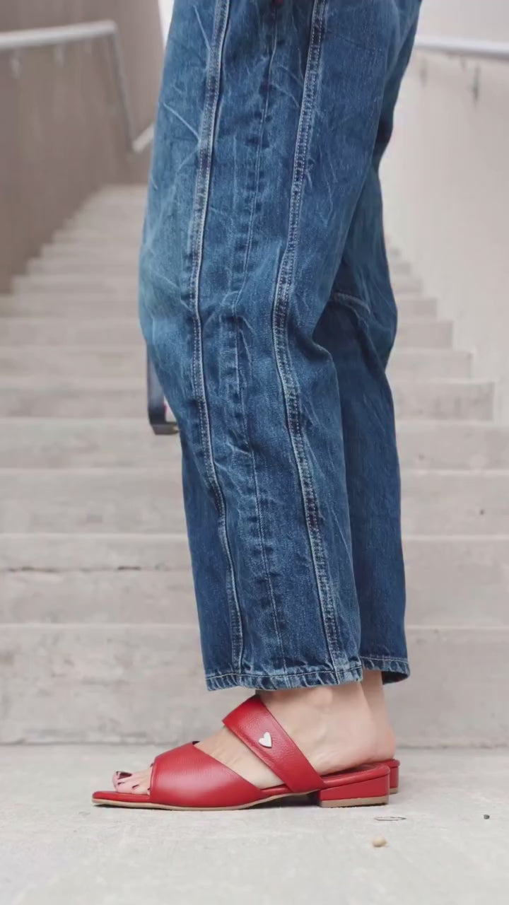 Sarah Flats - Red [ No Return - No Exchange ]