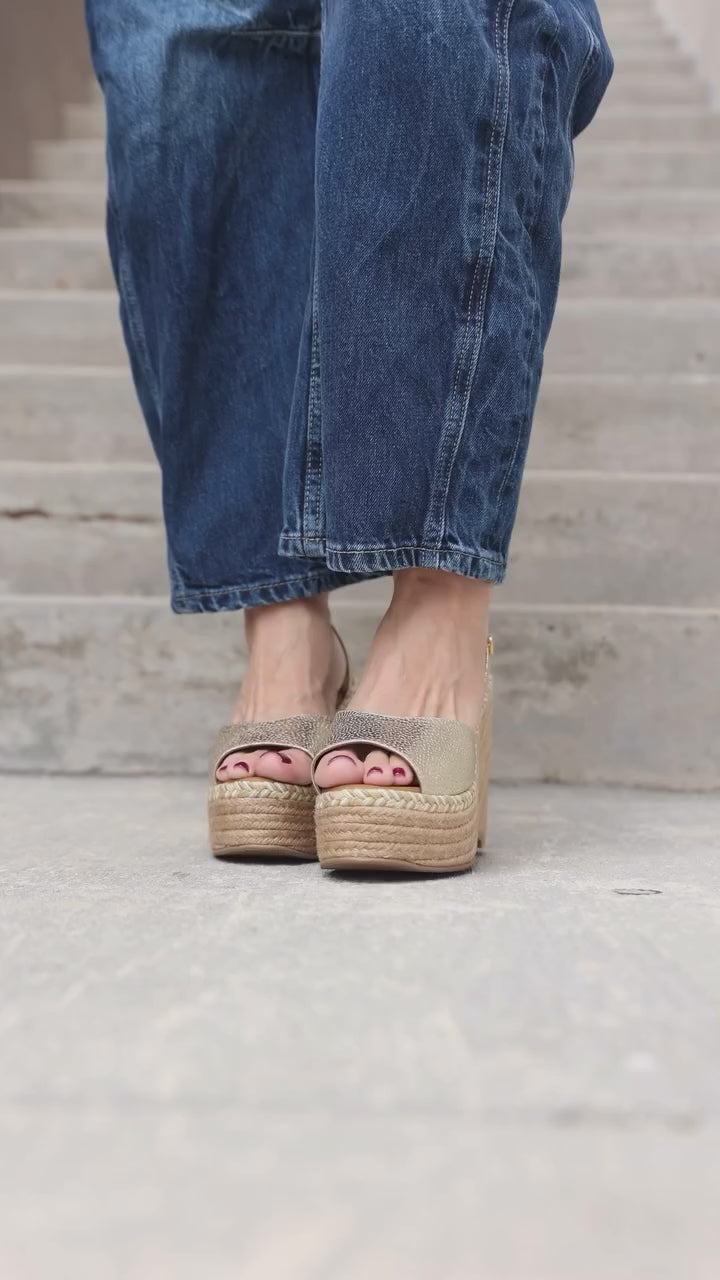 Sandalias Tangee - Dorado