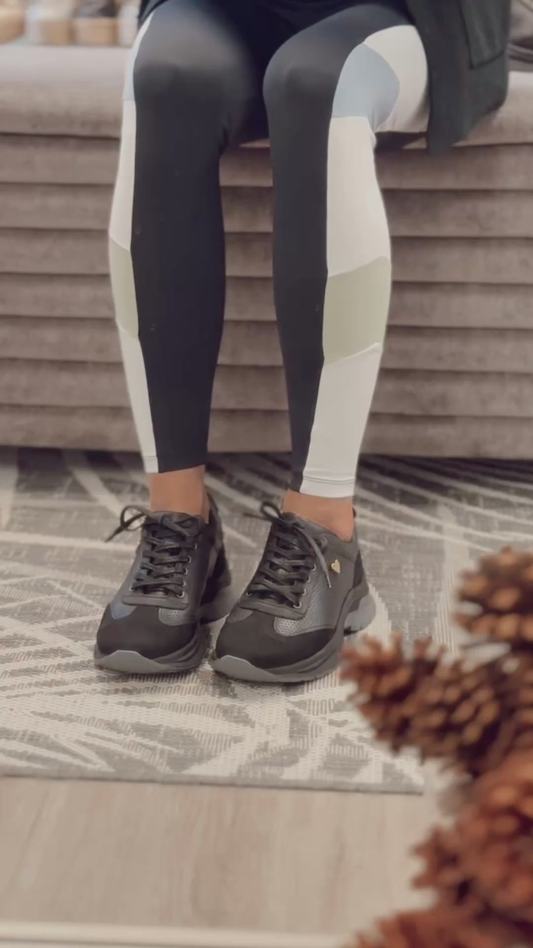 Ayra Sneakers - Black [ No Return - No Exchange ]