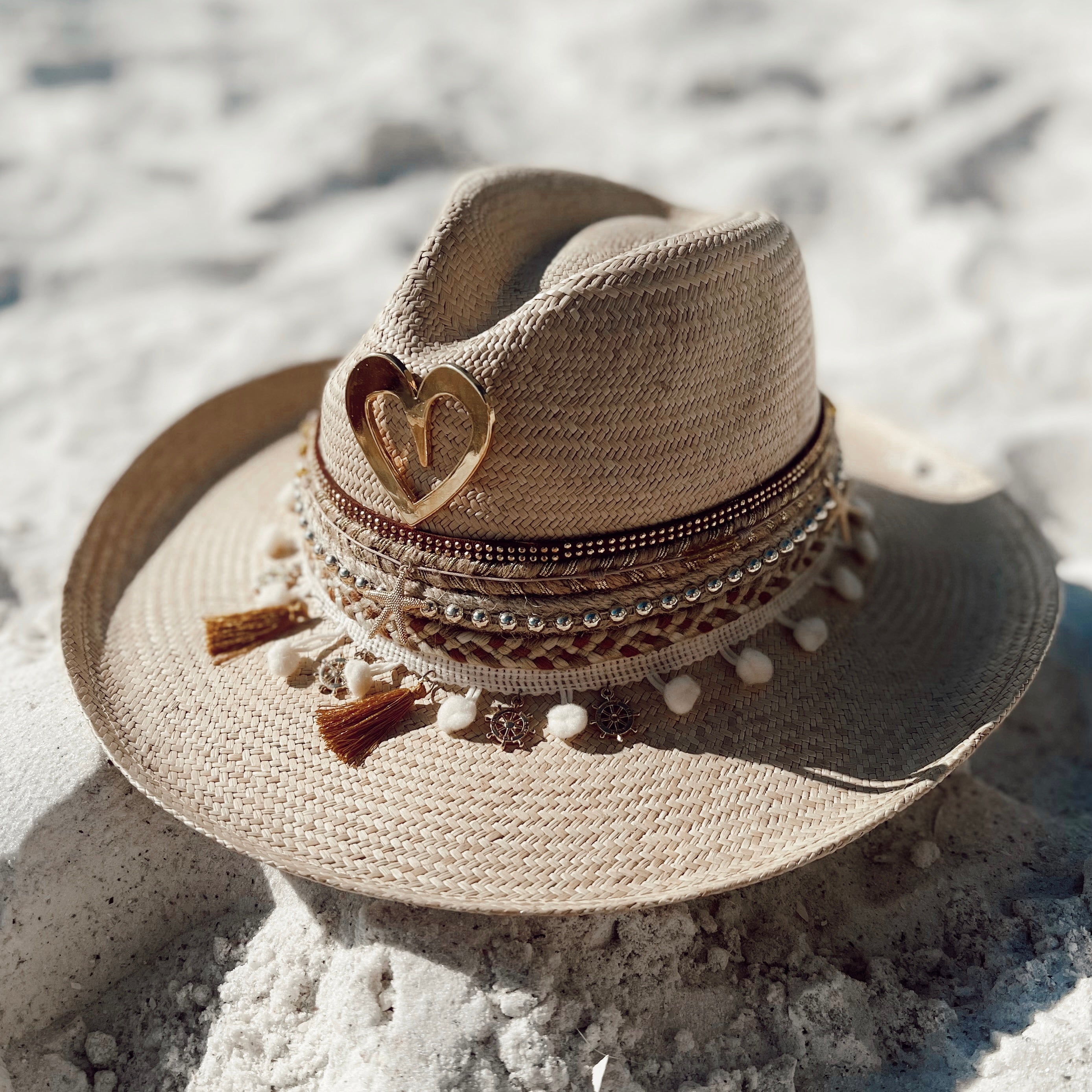 Bonnie Straw Hat - Medium Beige