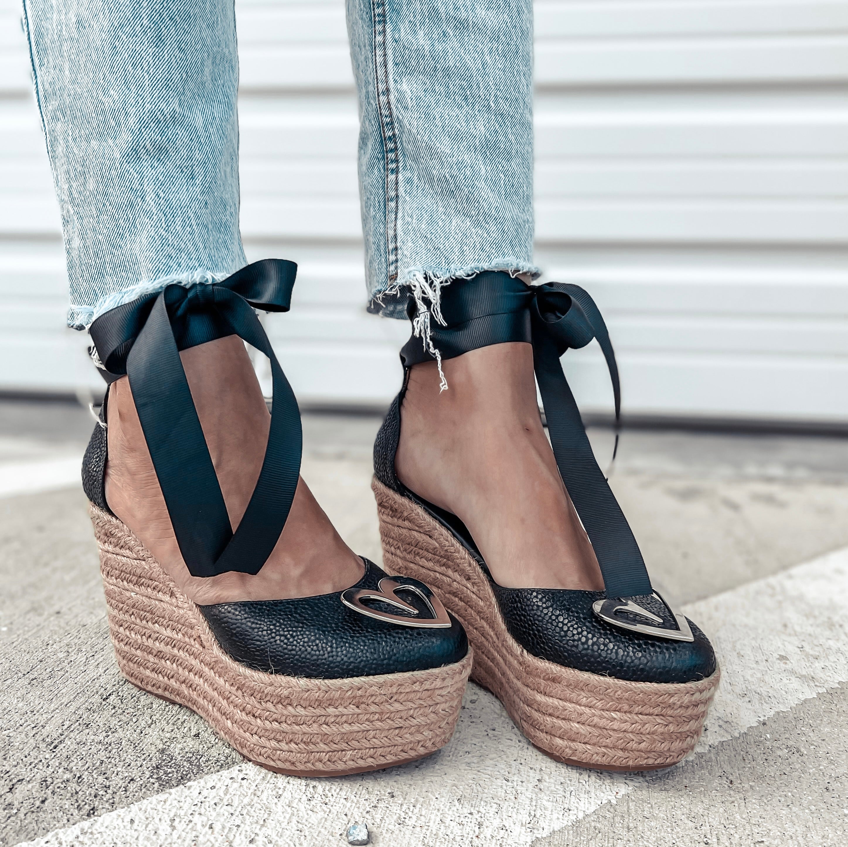 Love Espadrilles - Black Dual