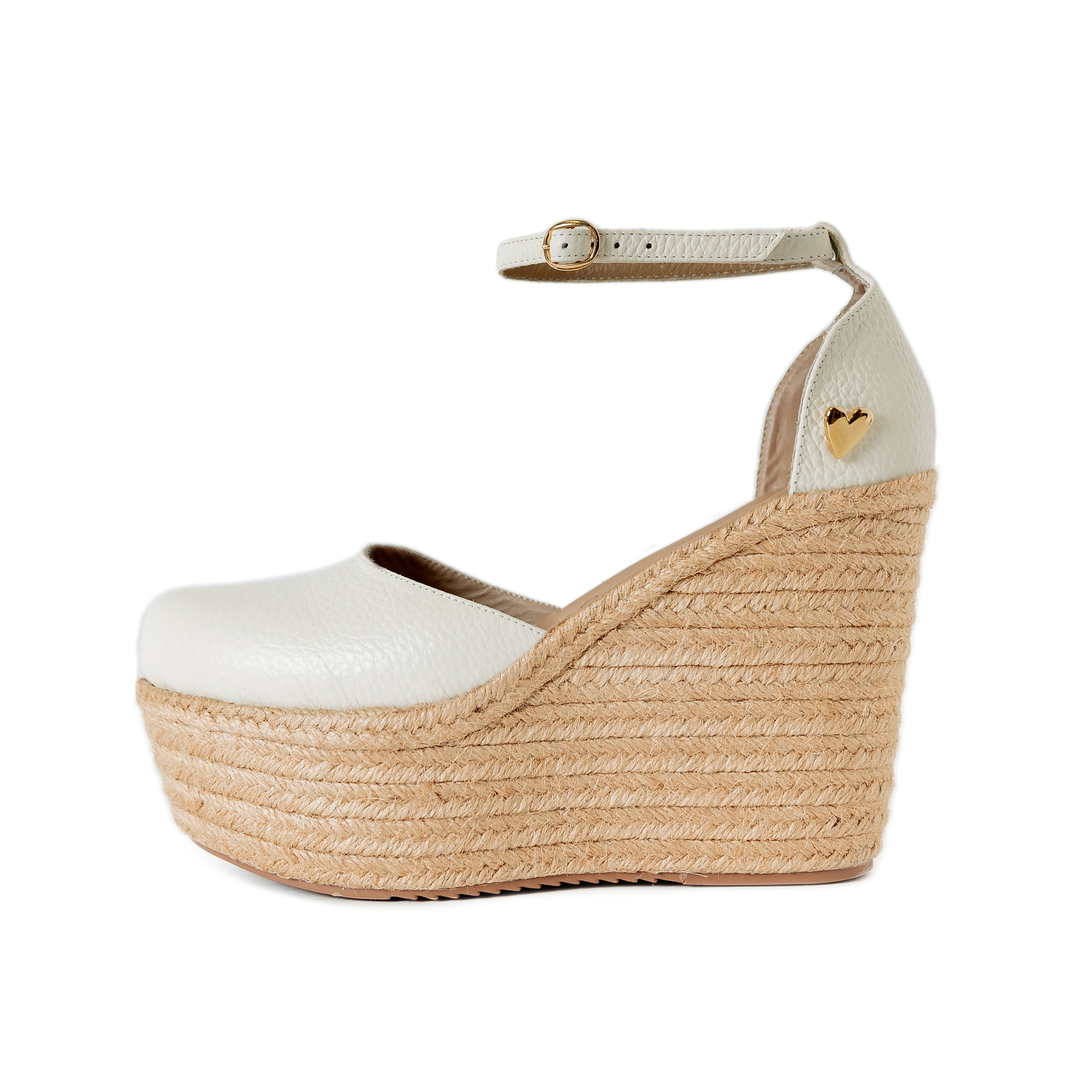 White espadrilles cheap platform