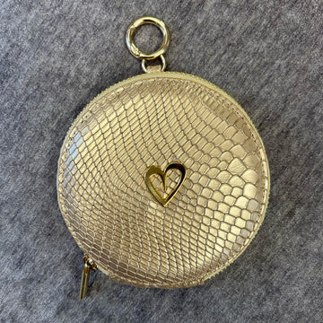 Zippy Coin Purse - Gold