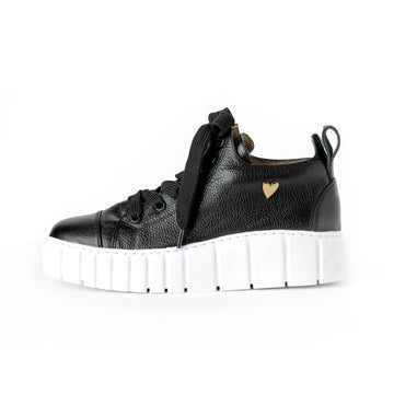 Lucie Sneakers Black - High Top [ No Return - No Exchange]